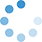Mavi sümbül desenli makas yaka penye bayan pijama takımı 2580KY - Alimer