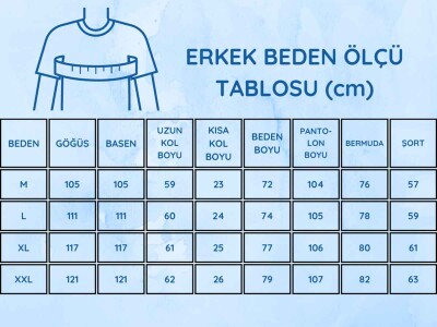 Bordo Erkek Şort Takımı 1203ŞT - 5